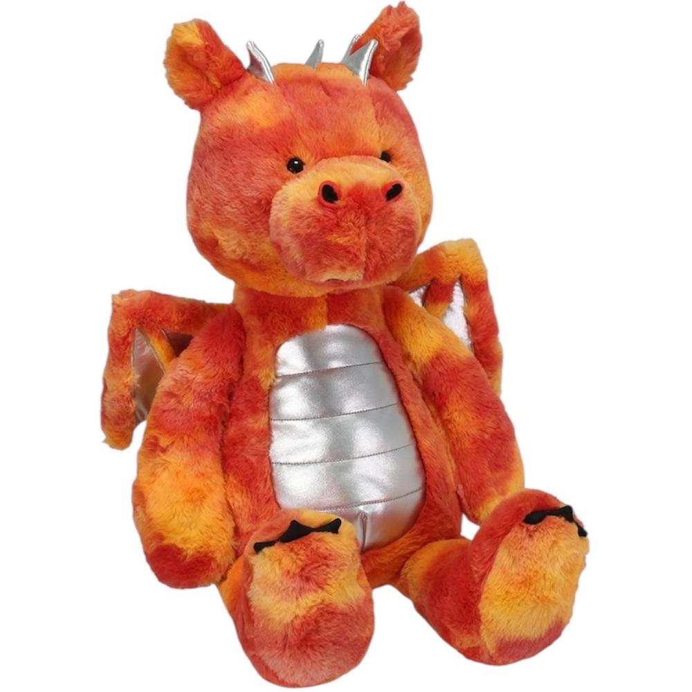Kid Connection - Fiery Plush Dragon Stuffed Animal